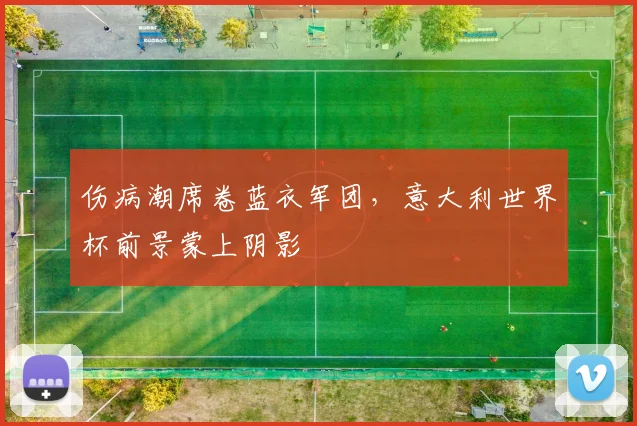伤病潮席卷蓝衣军团,意大利世界杯前景蒙上阴影